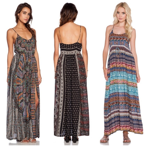 Novella Royale Wild Love maxi dress black dahlia floral S - Picture 10 of 13